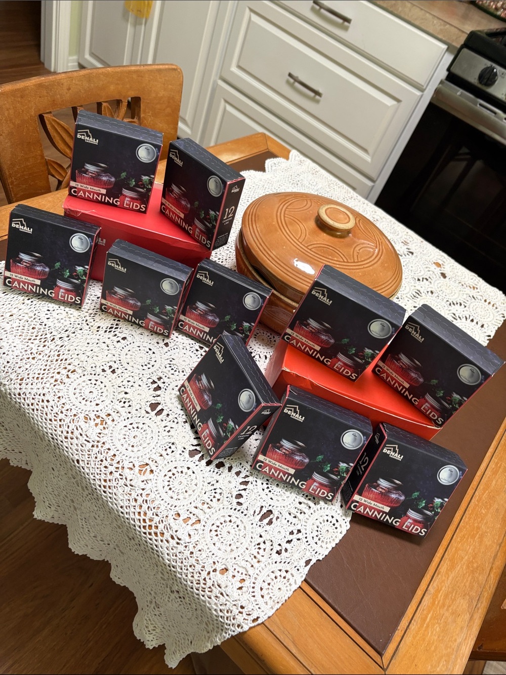 Canning Lids Bulk Pack - Silver Metal Jar Lids (Multiple Boxes) Denali